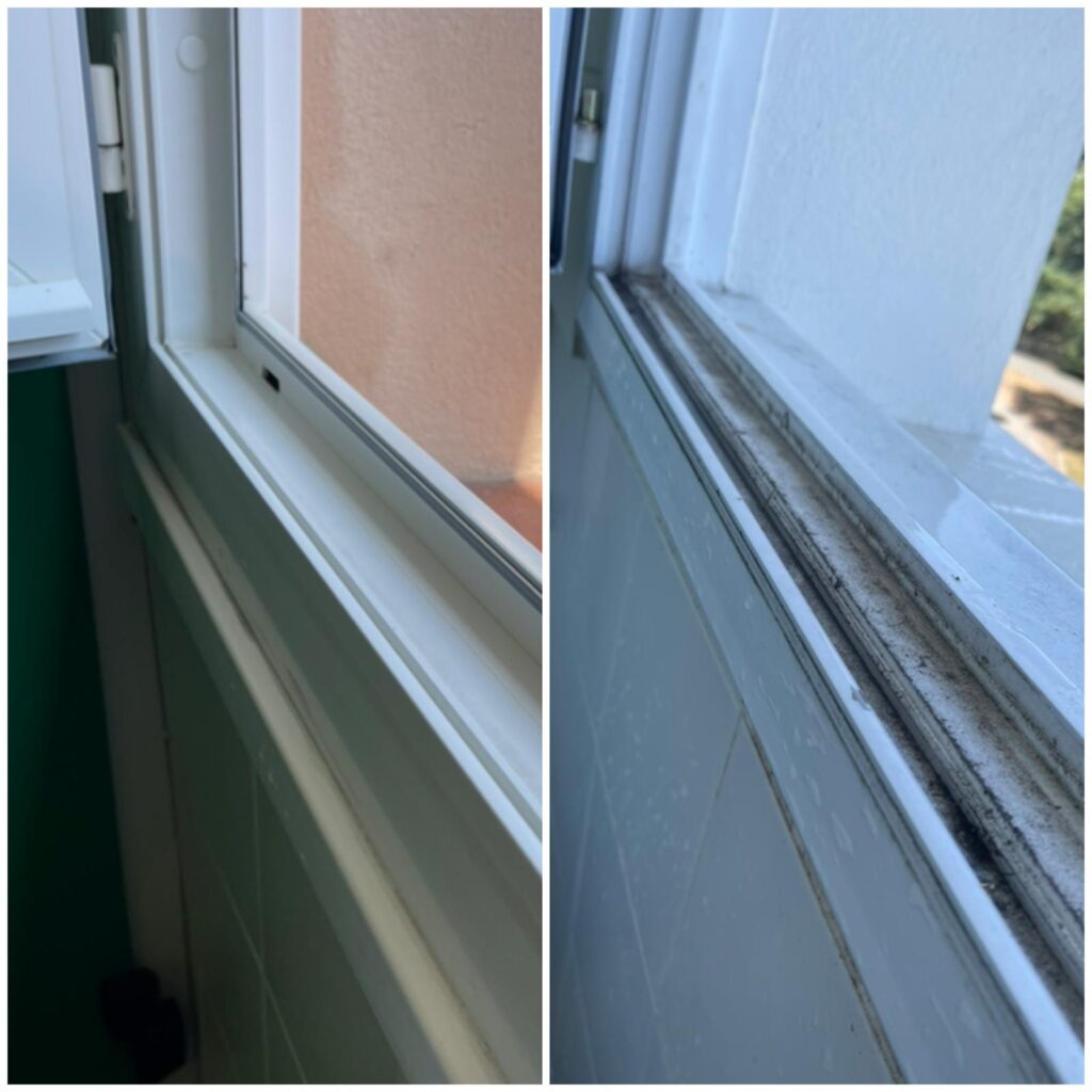 nettoyage de vitres avant et apres la roche sur yon